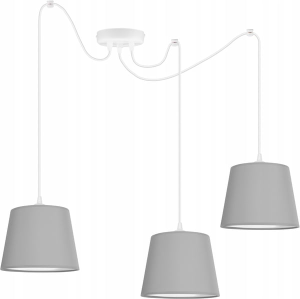 HÄNGANDE taklampa ljuskrona SPIDER loft E27 LED