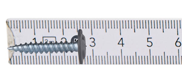 GM-S asennuskoskettimet 4,2x25mm RAL 7016