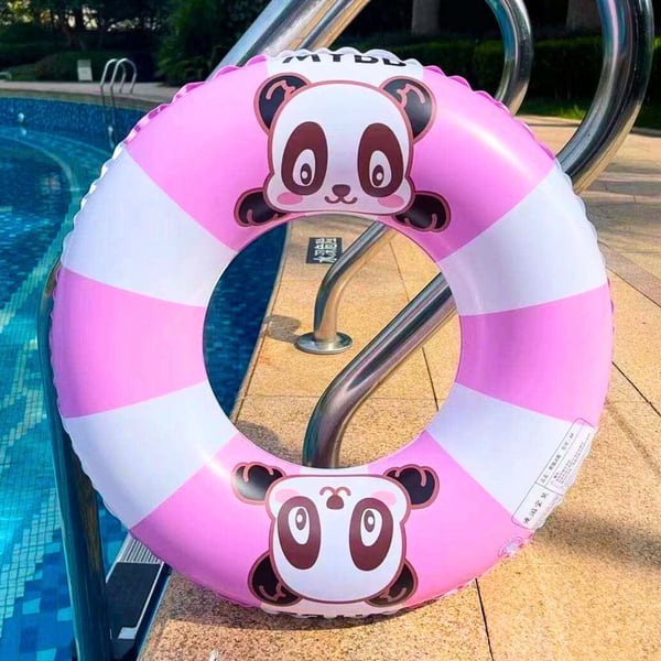Bestway Panda oppusteligt vandhjul til børnepool og strand