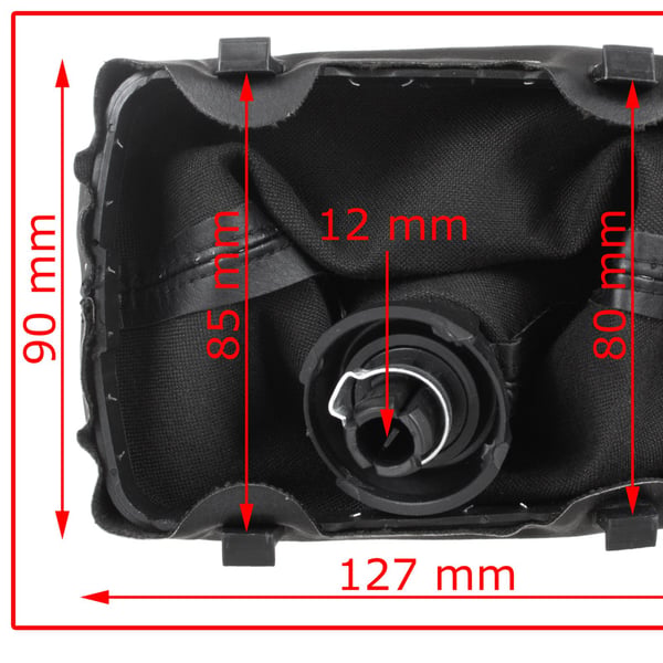 Audi A3 8L 00-06 gearknapt 6 gear med bælg
