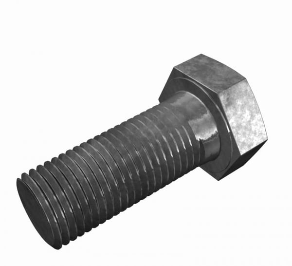GALVANISERET SKRUE 82105 KLASSE 5.8 18*80MM - 105 18*80 ZN
