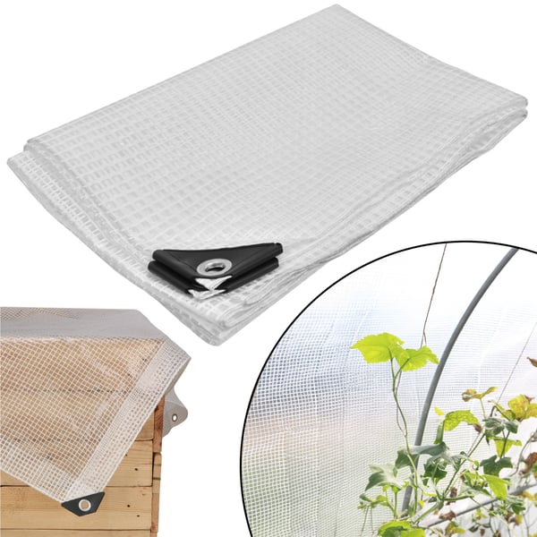 KOTARBAU® Pressu Suojaava Vahva Paksu Yleiskäyttöinen Vahvistettu Vedenpitävä Läpinäkyvä Kirkas Kasvihuone 120 G/M2 2X3 M KOTARBAU® Pressu Suojaava Vahva Paksu Yleiskäyttöinen Vahvistettu Vedenpitävä Läpinäkyvä Kirkas Kasvihuone 120 G/M2 2X3 M