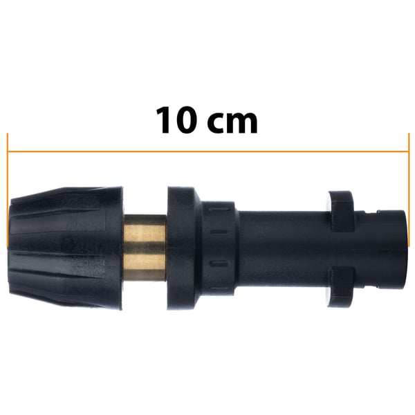 Kärcher K2-K7 10 cm bajonettilaippa 160 bar minisäde litteäsuihkulaitteella