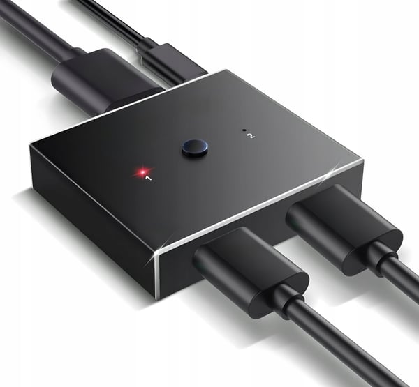 SWITCH HDMI 2.0 2x1 SPLITTER 1x2 Splitter Switch 4K/60Hz HDCP 2.2