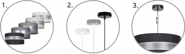 Loftshængende lampe lysekrone lampeskærm moderne