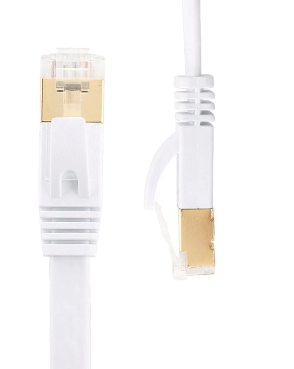 NÄTVERKSKABEL LAN ETHERNET PLATT SFTP CAT7 2m