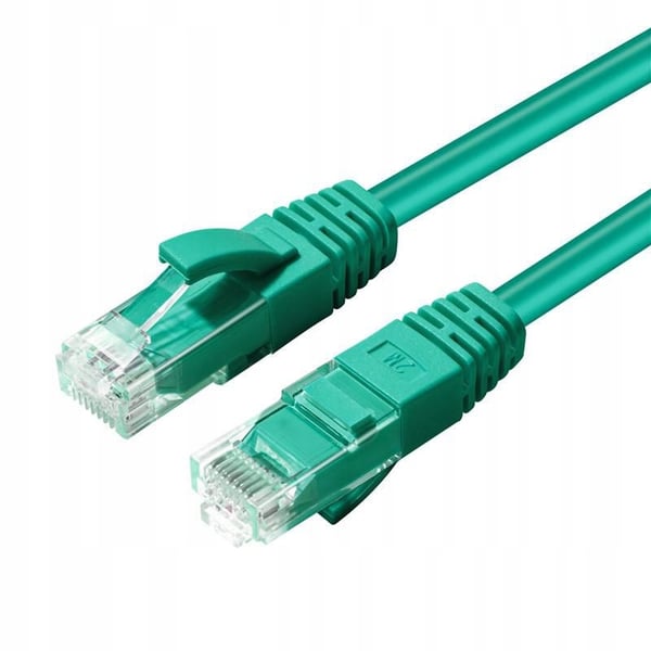 MicroConnect CAT6A UTP 20m Grøn LSZH