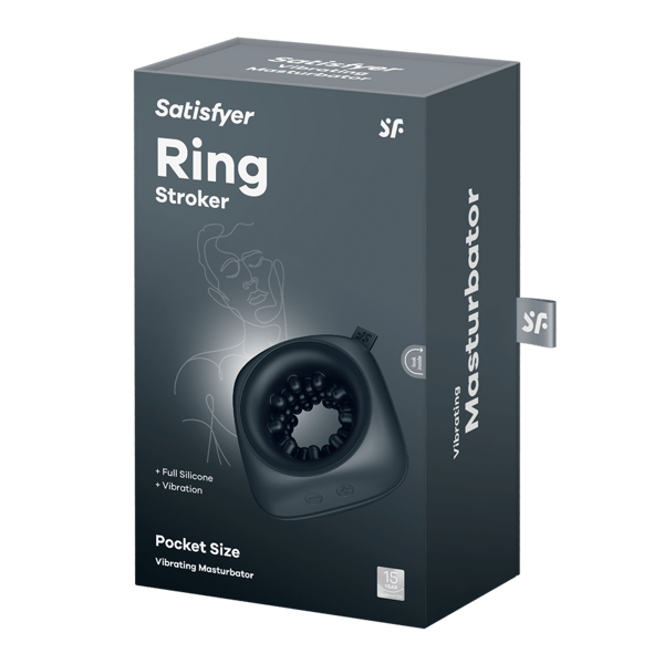 Satisfyer Ring Stroker miehille tarkoitettu hieroja Satisfyer Ring Stroker miehille tarkoitettu hieroja