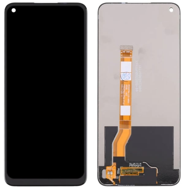 Original LCD-skærm + touchskærm Realme 9 PRO 5G RMX3471 RMX3474 (Renoveret) Sort