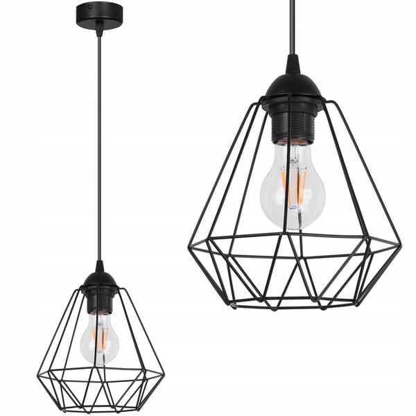 TAKLAMPA DIAMOND LOFT EDISON RETRO