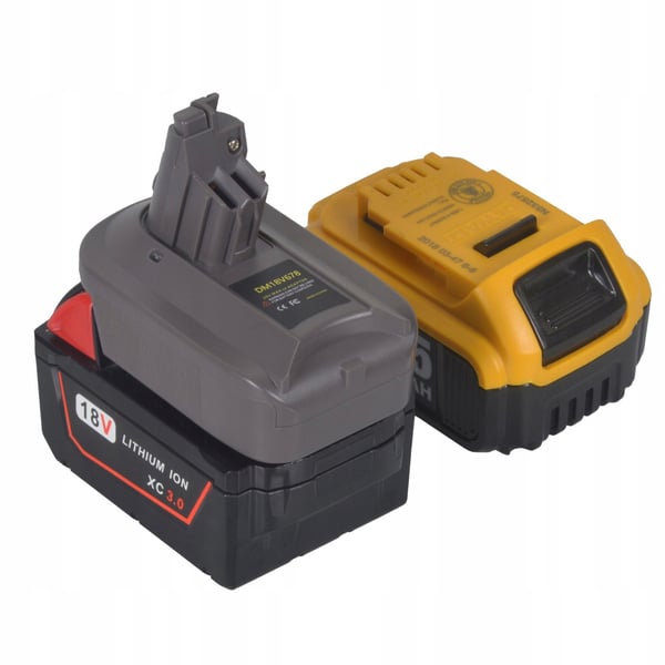 Dewalt / Milwaukee adapteri Dyson V6 / V7 / V8 akulle