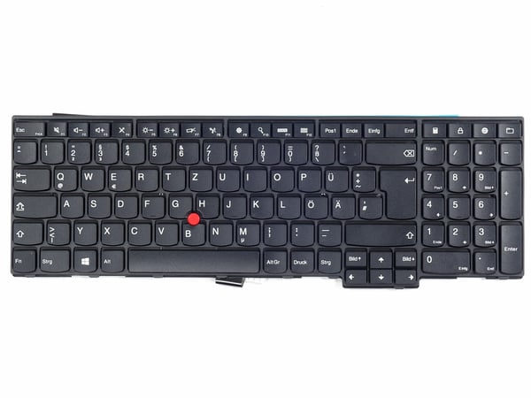 Tradebit - Tastatur für Lenovo ThinkPad | Deutsch DE qwertz | Volle Yhteensopivuus | Hochwertige Materialien | Mallit: T540 T540p T550 T560 W531 E540 L540 W540 L560