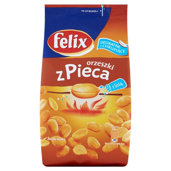 Felix Paahdetut maapähkinät suolalla 220 g Felix Paahdetut maapähkinät suolalla 220 g