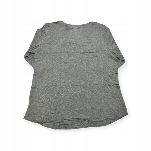 Lane Bryant gråt 3/4-ærmet bluse størrelse 22/24