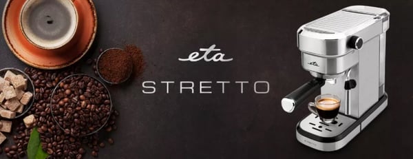 Eta Stretto inox kaffemaskine 218090000