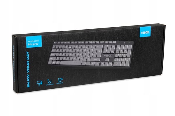 iBOX Eris gråt kablet tastatur