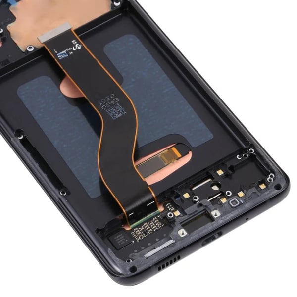 LCD-skærm + touchskærm Samsung Galaxy S20 PLUS G985 G985F OLED ramme