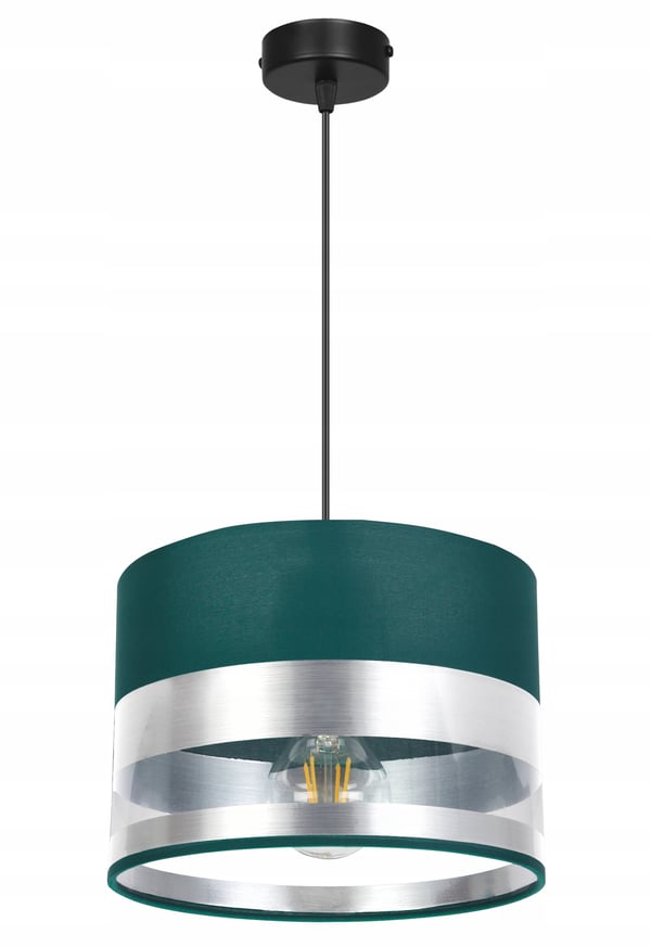 ELEGANT LOFTHÆNGELAMPE, KROM, LED-LAMPESKÆRM