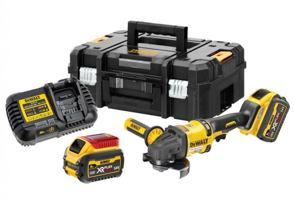 ACCU VINKELSLIBER 125 MM FLEXVOLT 54 V 2*6,0AH - DW DCG418T2