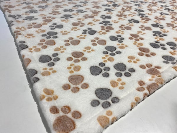 Polar tæppe 100x70 cm poter lyse
