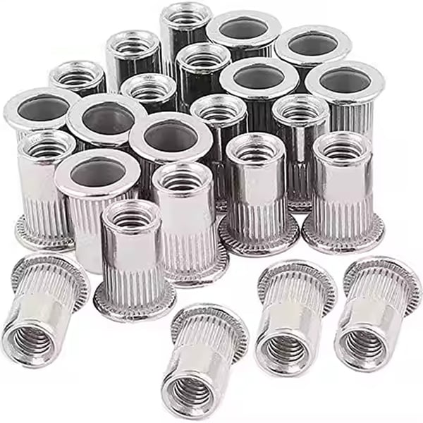 Falon Tech cylindriske nitremoere M5 50 stk 0,5-2,5 mm