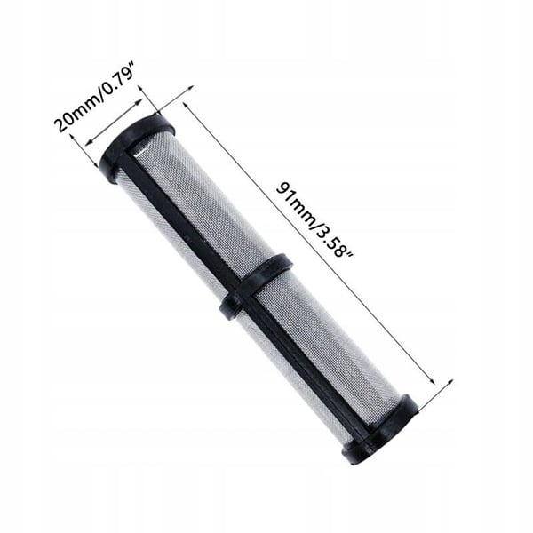 Suodatin Rosfix Tornado RT2/RT3/RT4/ Surge WF / Graco -maalauslaitteeseen, 91 mm, 60 mesh, 1 kpl.