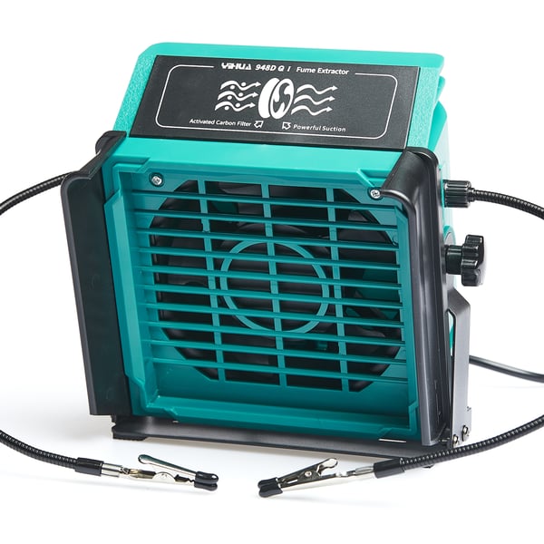 Yihua 948D Q1 5W røgsuger og -afgang