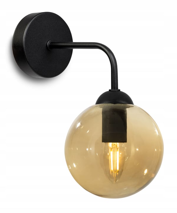 ELEGANT GLASKUGLE VÆGLAMPE LED-UDVALG