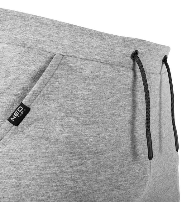 KOMFORT GRÅ MELAGERADE MÖJSBYXOR STORLEK XL - T N81-280-XL