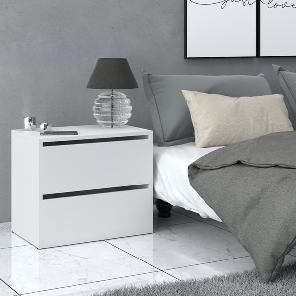 HVID SKOSKAB 60 CM - MODERNE OG STILSIGT