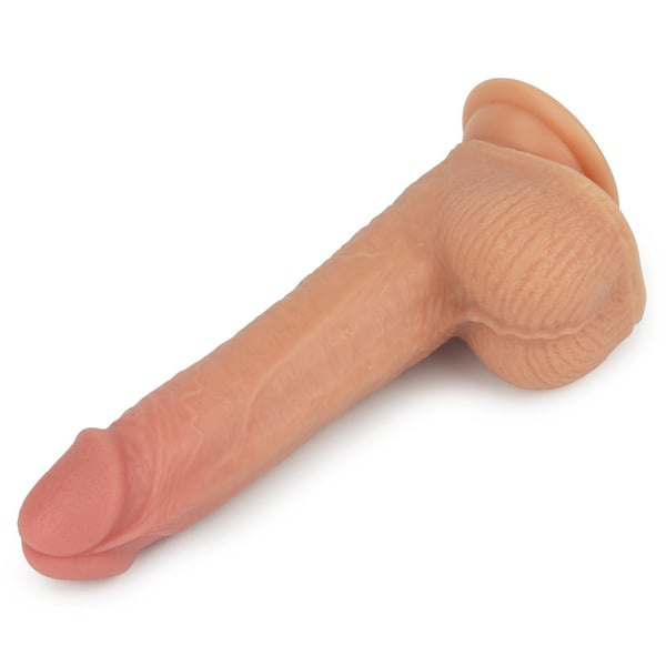 Lovetoy dildo dobbeltlags silikone roterende Anthony 8,5"