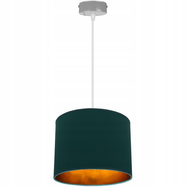 LOFTSLAMPE MED GYLDET LED-SKÆRM