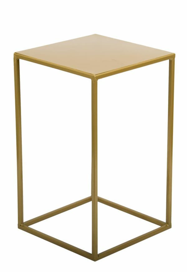 Moderne stående blomsterfod 40 cm guld