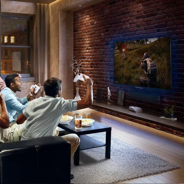Trådlös kontroll för PC Windows 7/8/10 Android TV OGT Vit och grå
