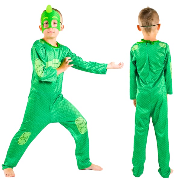 PJ Masks kostume til karneval, gekko-udklædning, kostumefest 12