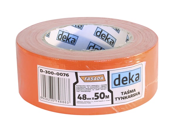 ORANGE PUDSNINGSTAPE FACADE 48MM*20M - D-300-0075