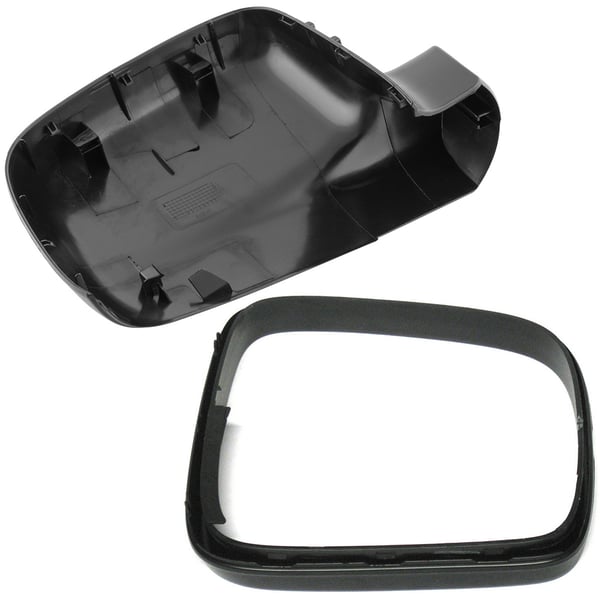 VW T5 03-15 ulkopeilin kotelo + kehys MUSTA vasen 2 kpl sarja