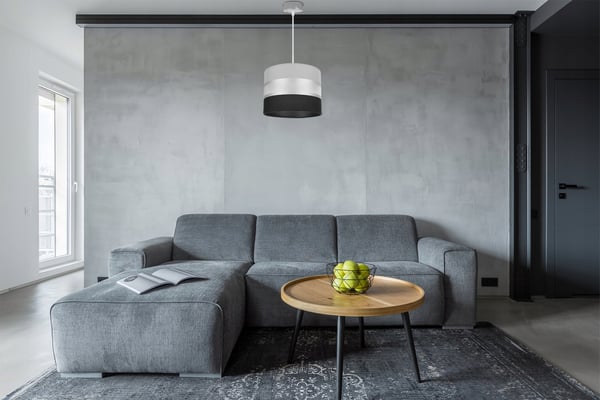 FLAT LINE 100 GRÅ SKÅLKEGL 50 GRÅ-HVID