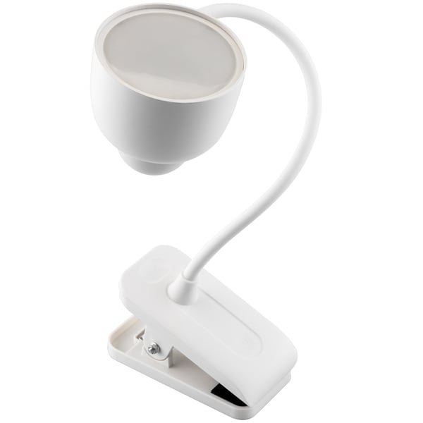 Pöytävalaisin LED 5W CCT Piirustus Koulu TESA 2 Valkoinen LUMILED