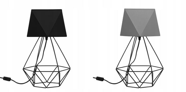 NATLAMPE, Skrivebord, Bord, Lampeskærm, DIAMANT LED