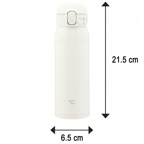Zojirushi termisk kaffemugg SM-WS48-WM 480 ml vit