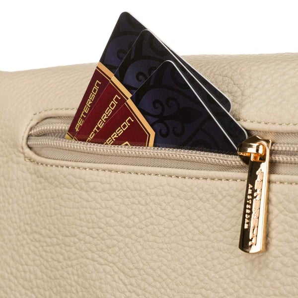 PU PTN MIS-06-2003 Beige väska