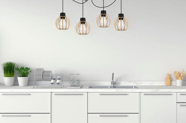 MODERNI PUINEN LED-KATTOVALAISIN