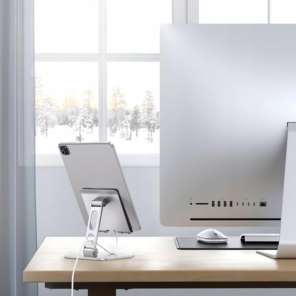 Justerbar tabletholder til skrivebord til APPLE, SAMSUNG, LENOVO