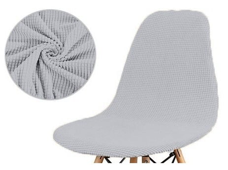 KLÄDSEL skandinavisk stol ljusgrå jacquard KLÄDSEL skandinavisk stol ljusgrå jacquard