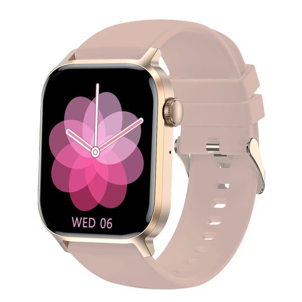 Kiano Watch GO smartklocka herr damklocka rosa guld med polsk meny