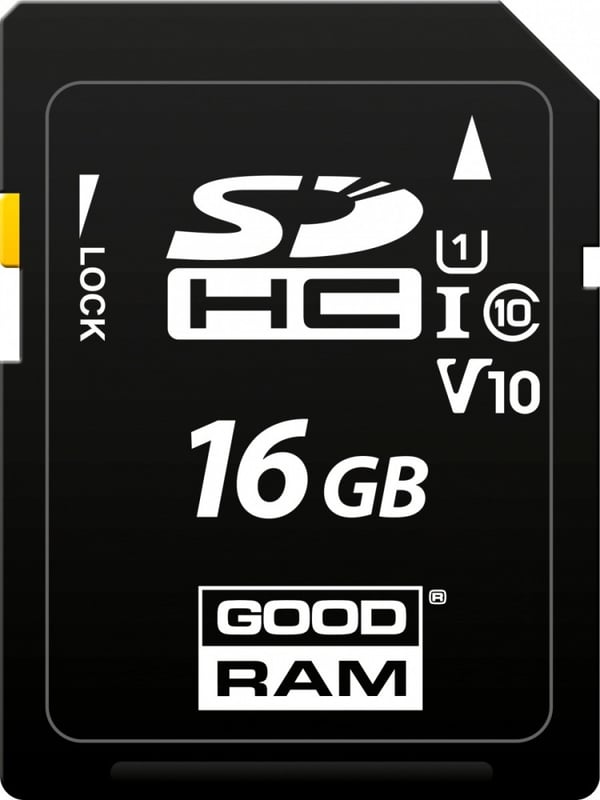 Goodram S1A0 16GB C10 UHS-I SDHC-hukommelseskort