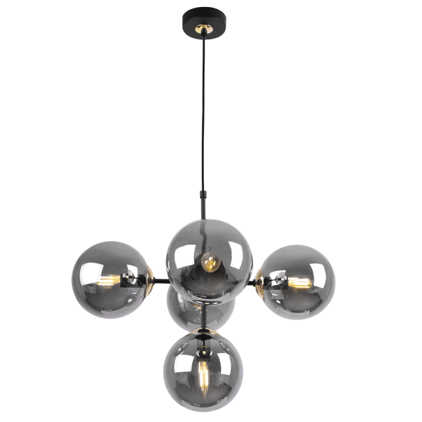 KATTOVALAISIMEN JA KATTOVALAISINTEN LOFT GLAMOUR MUSTA