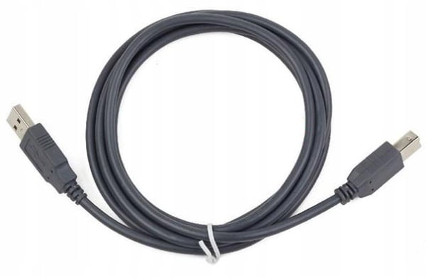 Lanberg AM-BM Ferrit USB 2.0-kabel 1,8 m svart