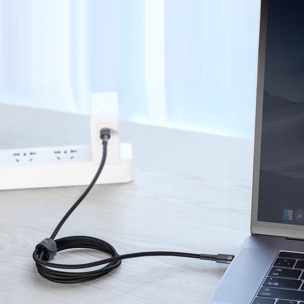 Baseus Cafule CATKLF-GG1 Pikalataus 3.0 3A USB-C PD 2.0 -kaapeli 100 cm ja 60 W:n pikalataustuki